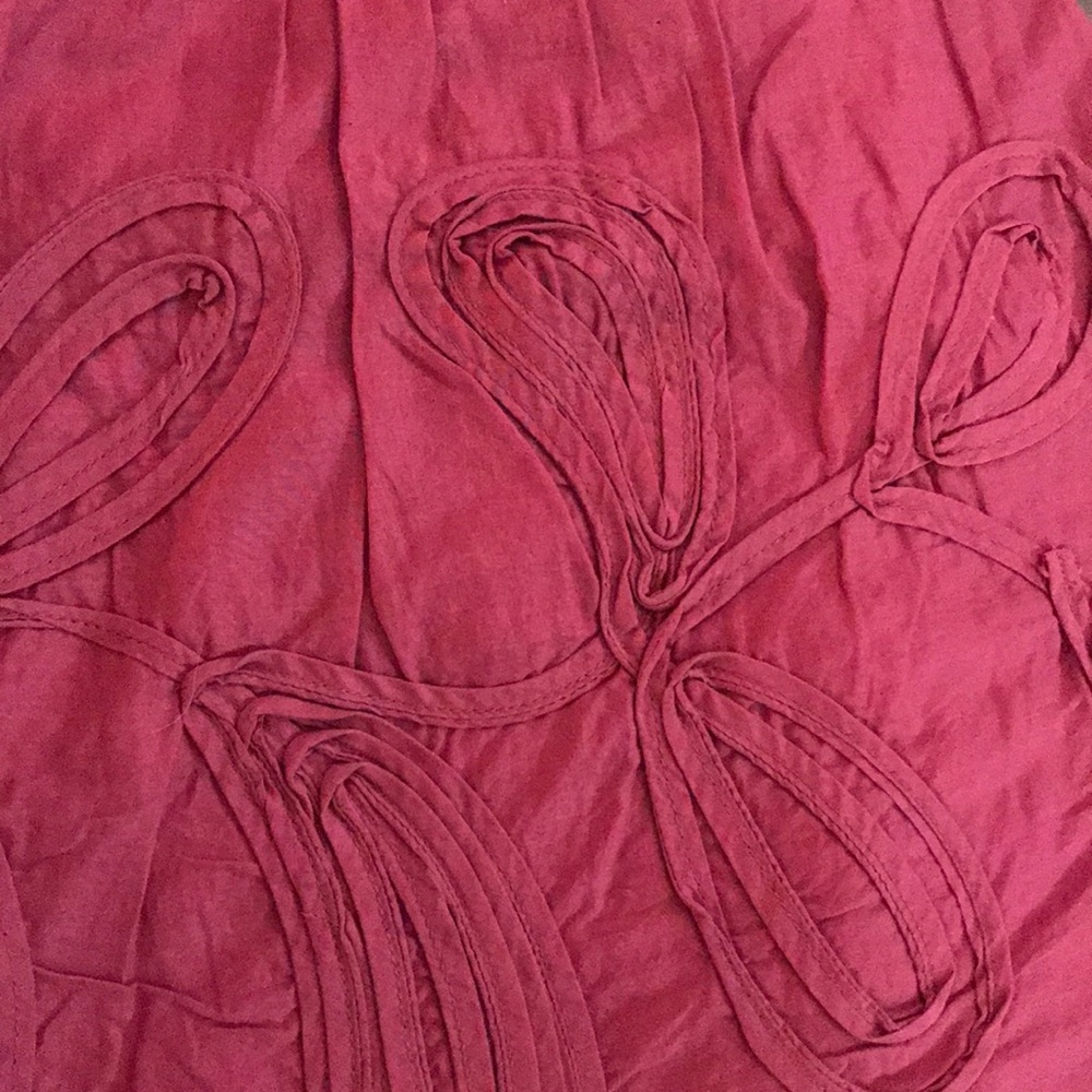 ANN TAYLOR LOFT PETITES Soutache Trimmed A-Line Skirt - Picture 6 of 8